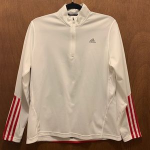 Women’s L Adidas lightweight 1/4 zip